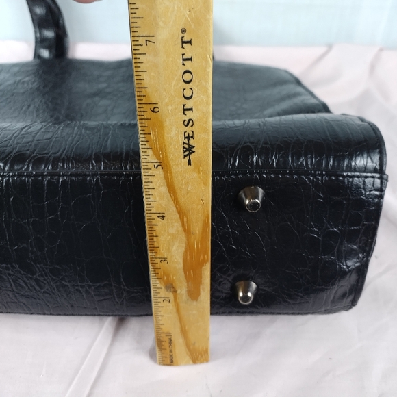 Buxton Briefcase Genuine Leather Laptop Bag Portfolio Business Professional Tote - Picture 13 of 16